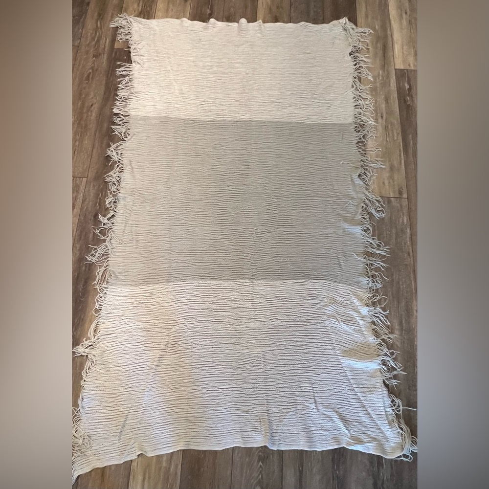 Lightweight Grey Throw